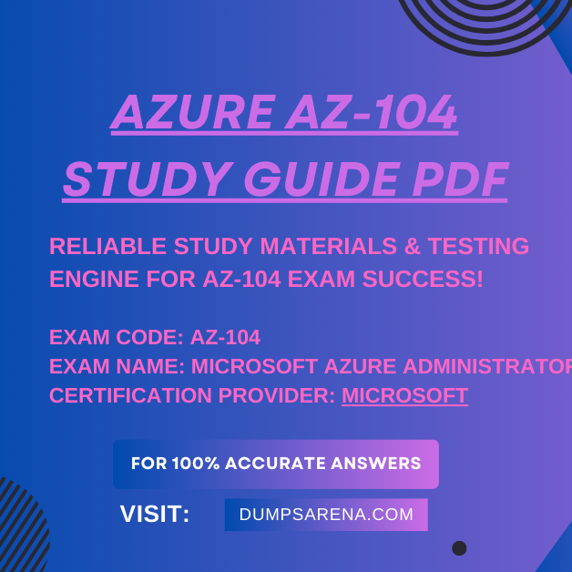 AZ-104 Exam Dumps