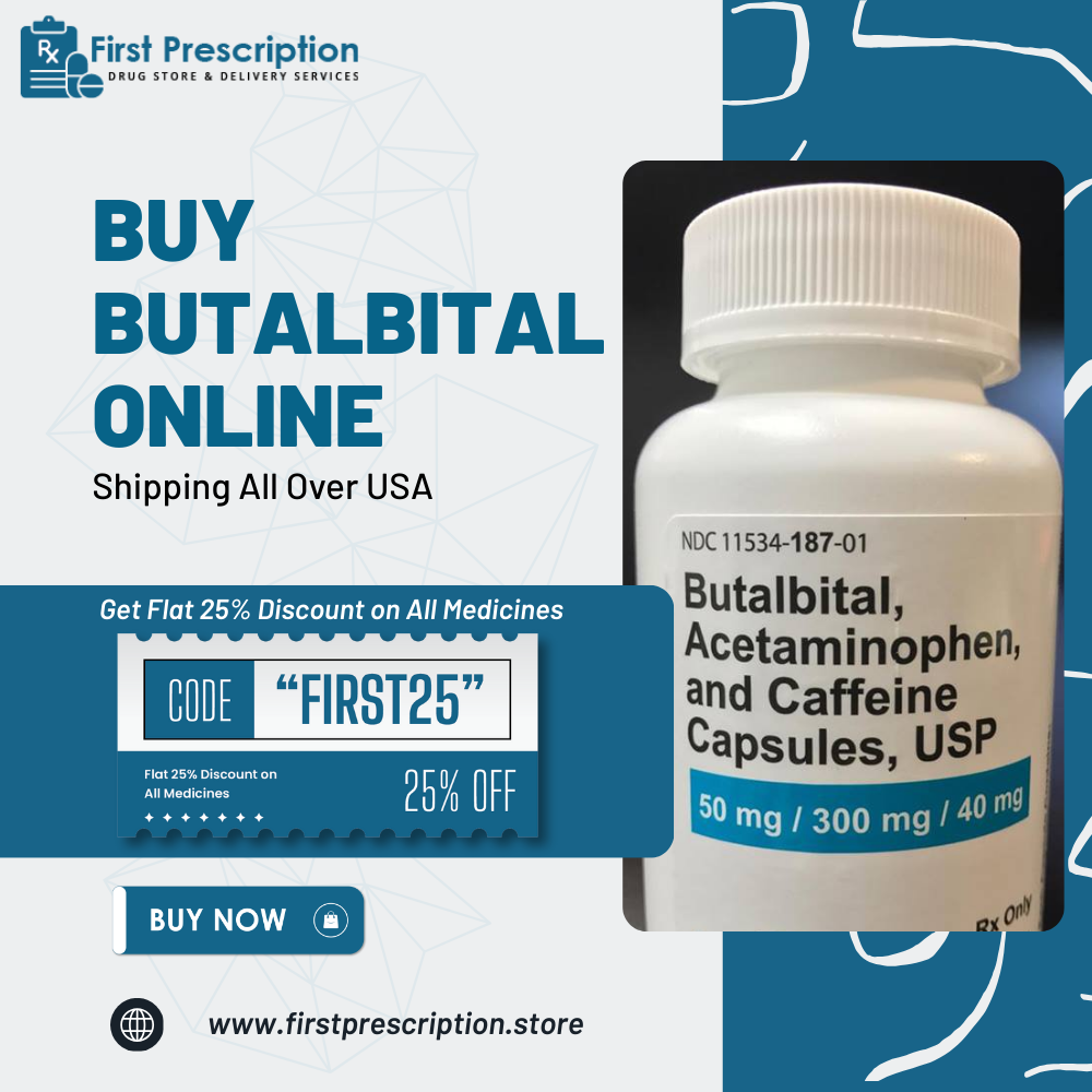 Buy Butalbital Online Fast Overnight Relief Therapy